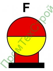 IMO10.83 Стационарный сосуд пожаротушения, размещенный в защищаемой зоне для пены 