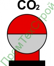 IMO10.81 Стационарный сосуд пожаротушения, размещенный в защищаемой зоне для двуокиси углерода